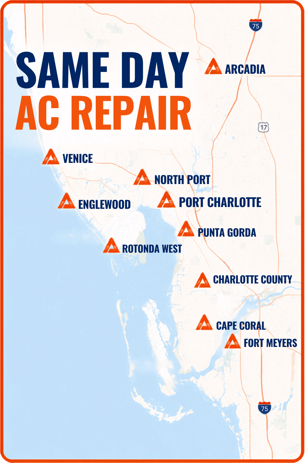 Always Air service area map